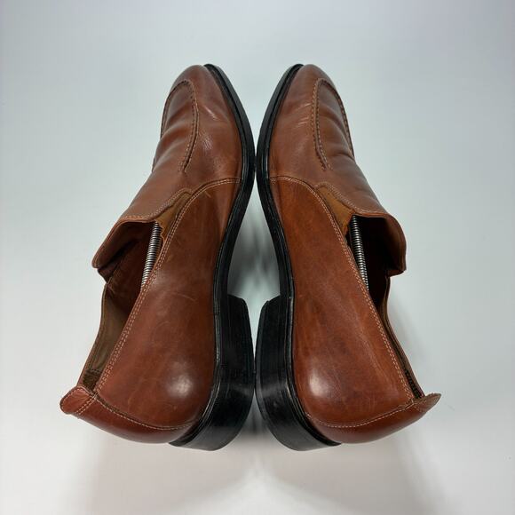 Cole Haan Brown Leather Slip On Loafers Low Top Dress Shoes Men's Size 14M - Picture 7 of 11